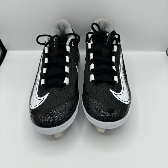 Nike Alpha Huarache Elite 4 Baseball Metal Cleats Black Men’s 8 DJ6521-011 NEW - Picture 4 of 5